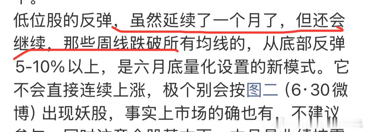 微博从6月底提出低位股，同时提出会出现妖股。二个月过去，回过头看看，那些在五六月