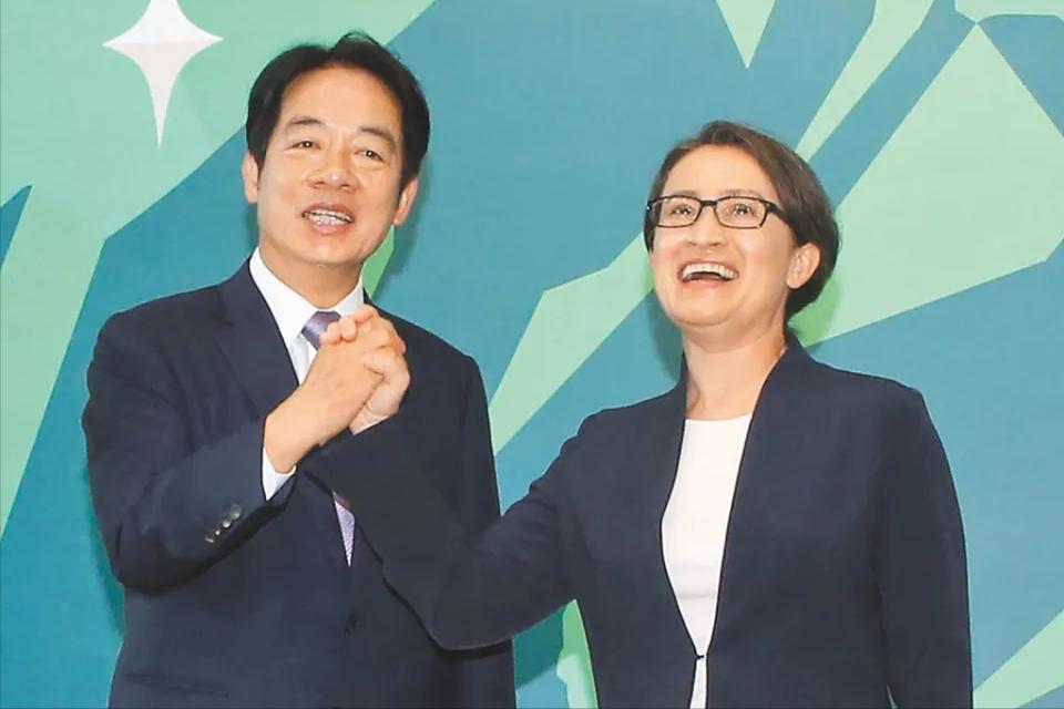 根据美丽岛电子报上一周的追踪民调显示，如果当下投票的话，“赖萧配”的得票可能是5