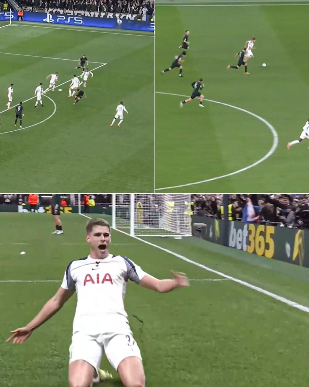 【范德芬梅西附体】热刺主场4-0击败哥本哈根，范德芬复制孙兴慜神迹，在下半场完成