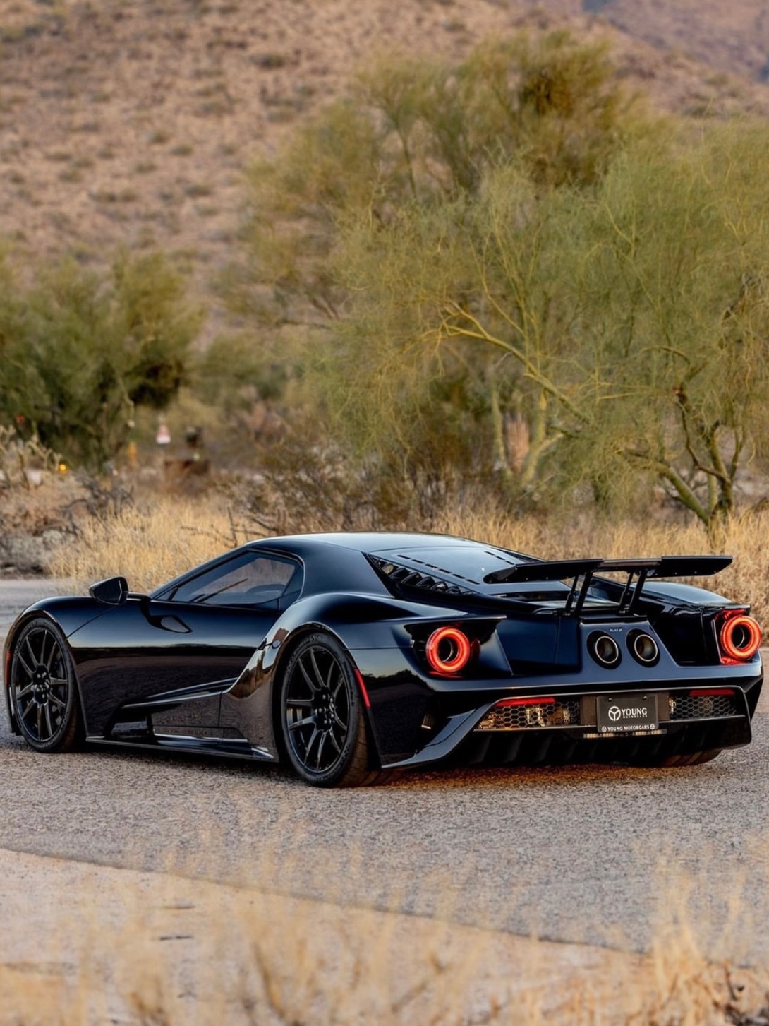 2021款福特GT碳纤维版，蓝铜黑配色绝了黑中泛着低调紫韵，魅惑光芒就让人心动不