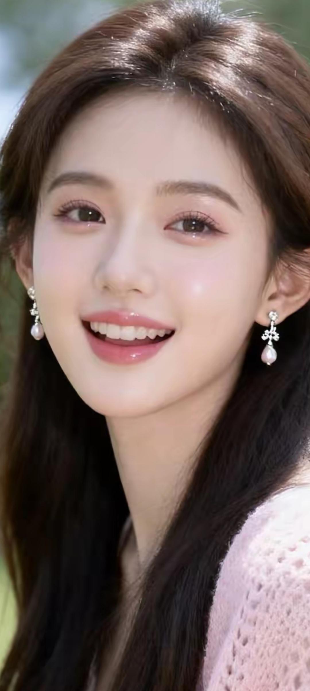 阳光下的微笑，甜美如糖的少女心