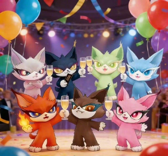 喵娲娲送了40张微博之夜门票 没想到离微博之夜最近的距离，就是跟紧喵娲娲的脚步！