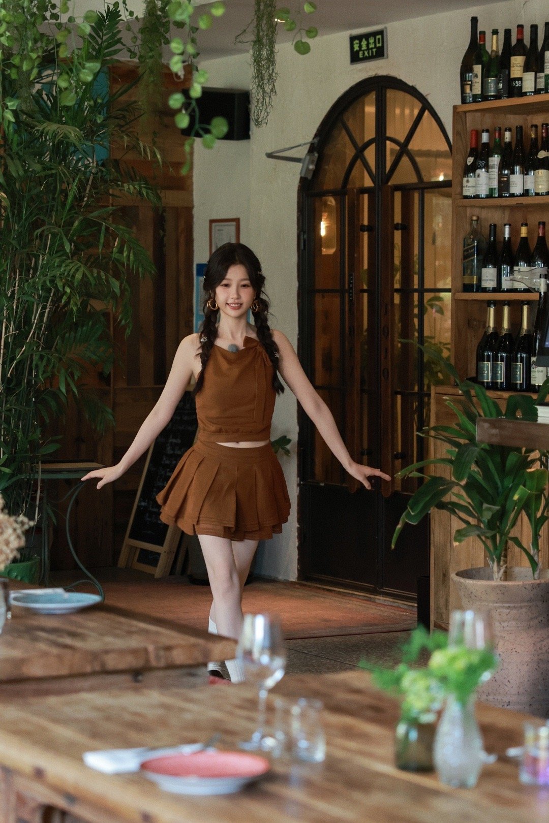 虞书欣美拉德吊带短裙虞书欣夏日美拉德 美拉德欣欣～🤎 