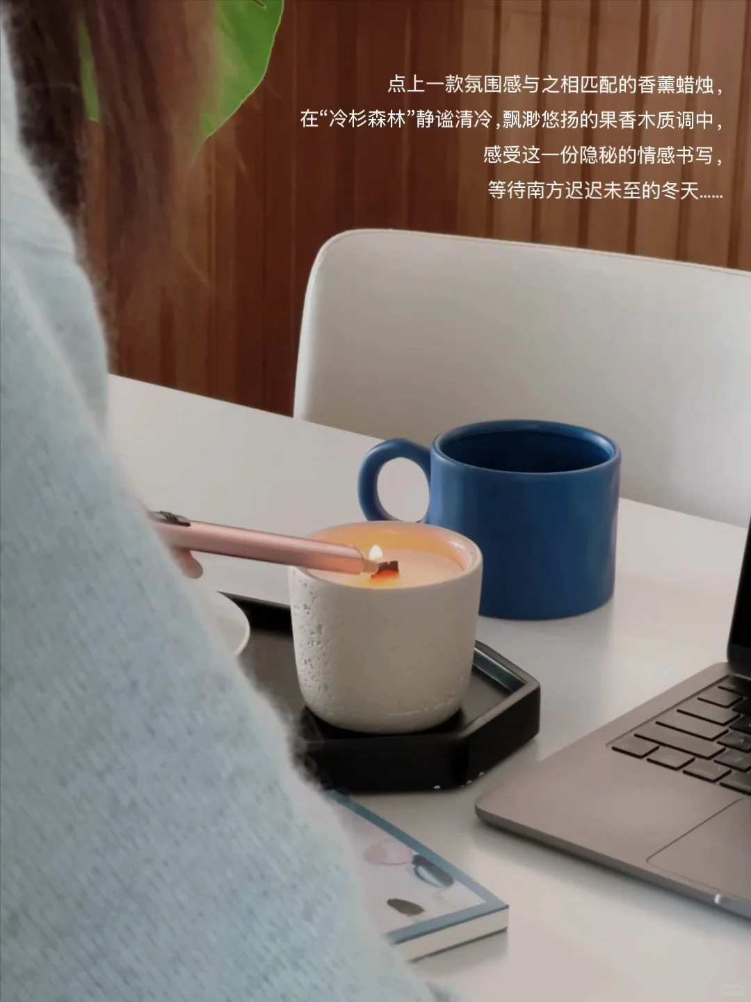 是笼罩着雾气的文字。清冷。克制。留白。