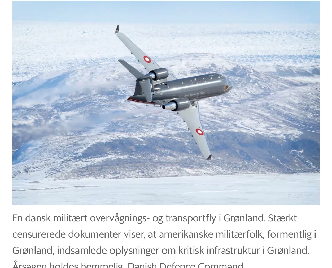 据总部设在哥本哈根的丹麦全国性日报Berlingske报道，美国曾私下寻求获取格