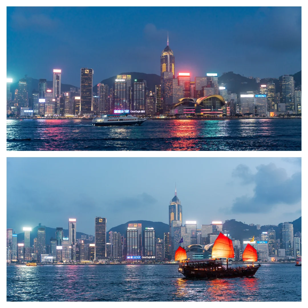 维港的夜景是多么的迷人