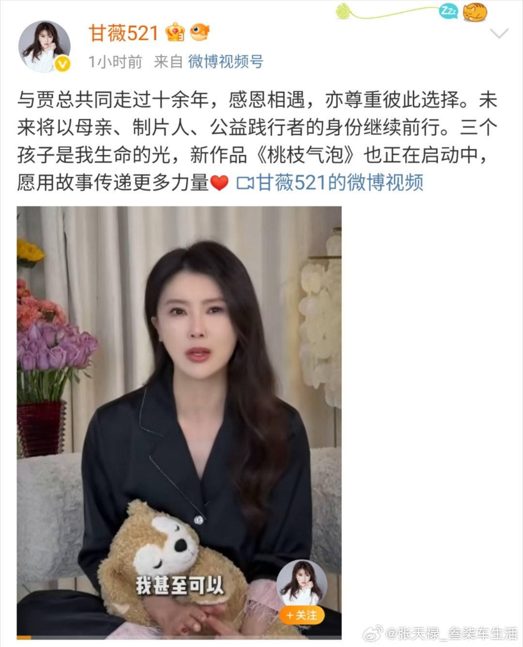 甘薇贾跃亭离婚不是早就离了吗？怎么又冒出来了[允悲]贾跃亭 ​​​