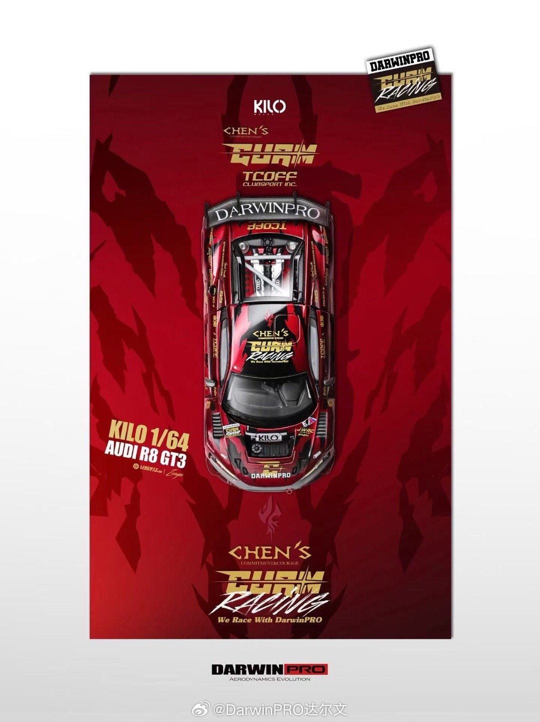 the First Edition of CURM+ RACING's 1/64