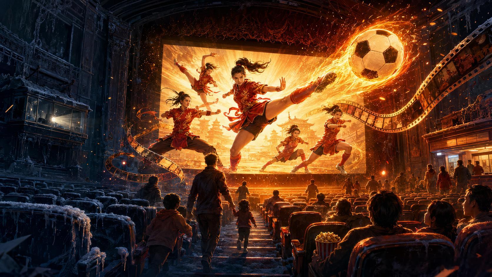 想你了票房倒挂电影寒冬里，《功夫女足》点燃了第一把火中国电影正在经历一轮罕见的萧