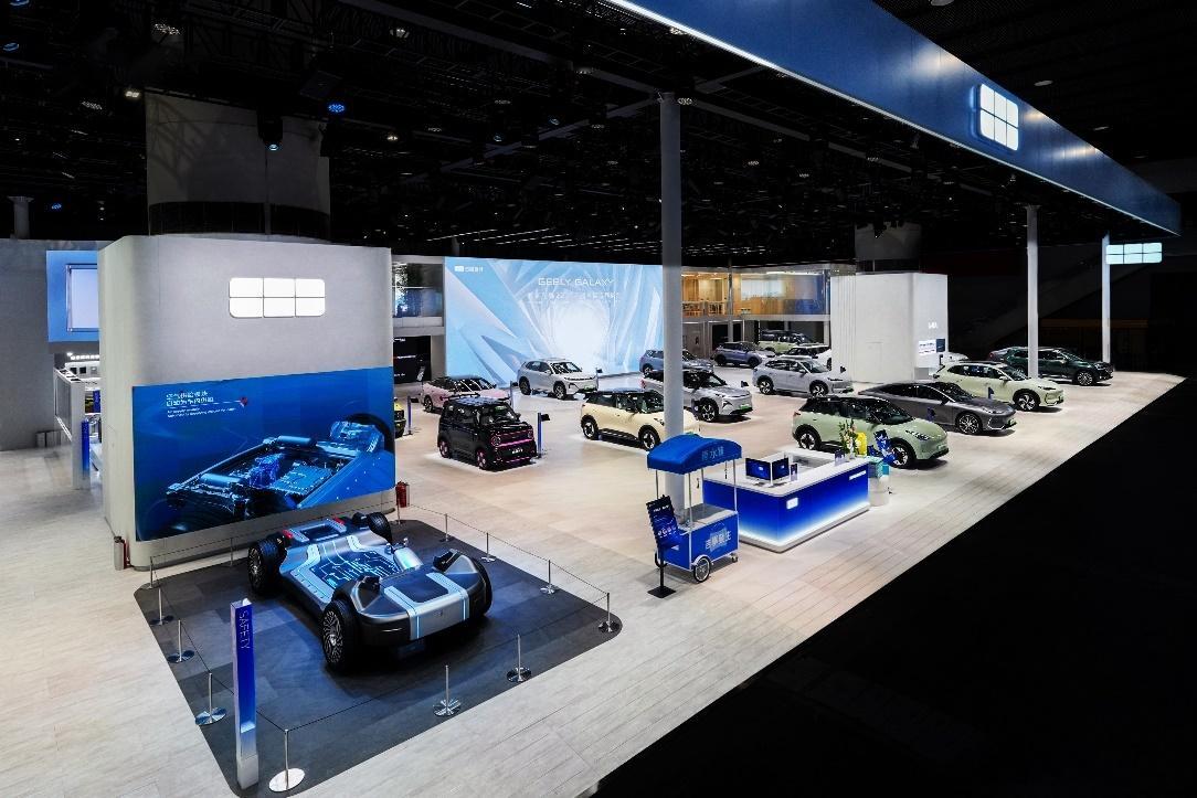 2024广州车展  车展不光看车，也有核心技术的展示，这次吉利就搞了个“技术秀”