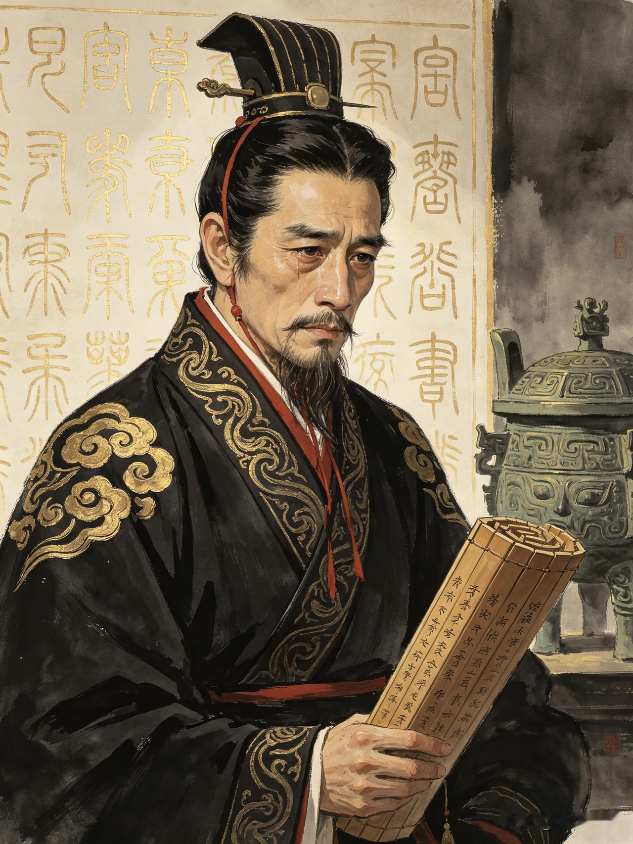 小篆之父李斯功绩盖世，为何却死得如此凄惨！
 
平时静心练习小篆，看着线条圆润规