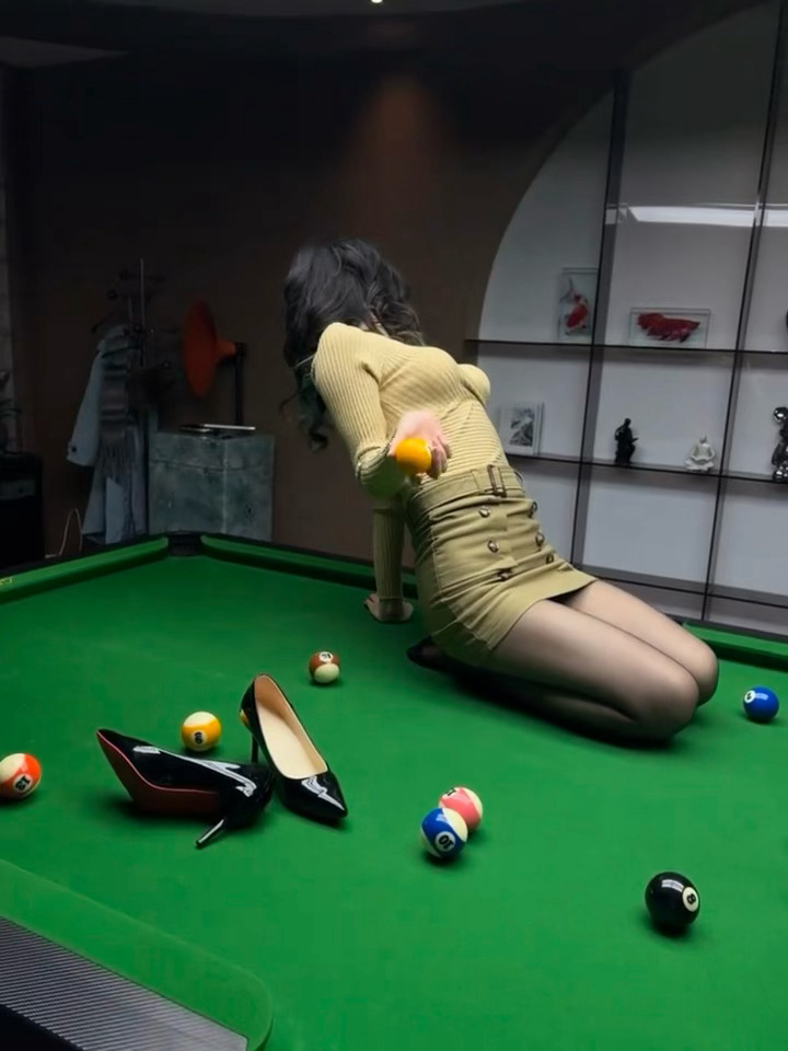 这种台球🎱怎么打？