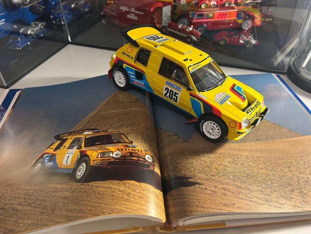 标致 Peugeot 205 Turbo 16 Grand Raid （1/18