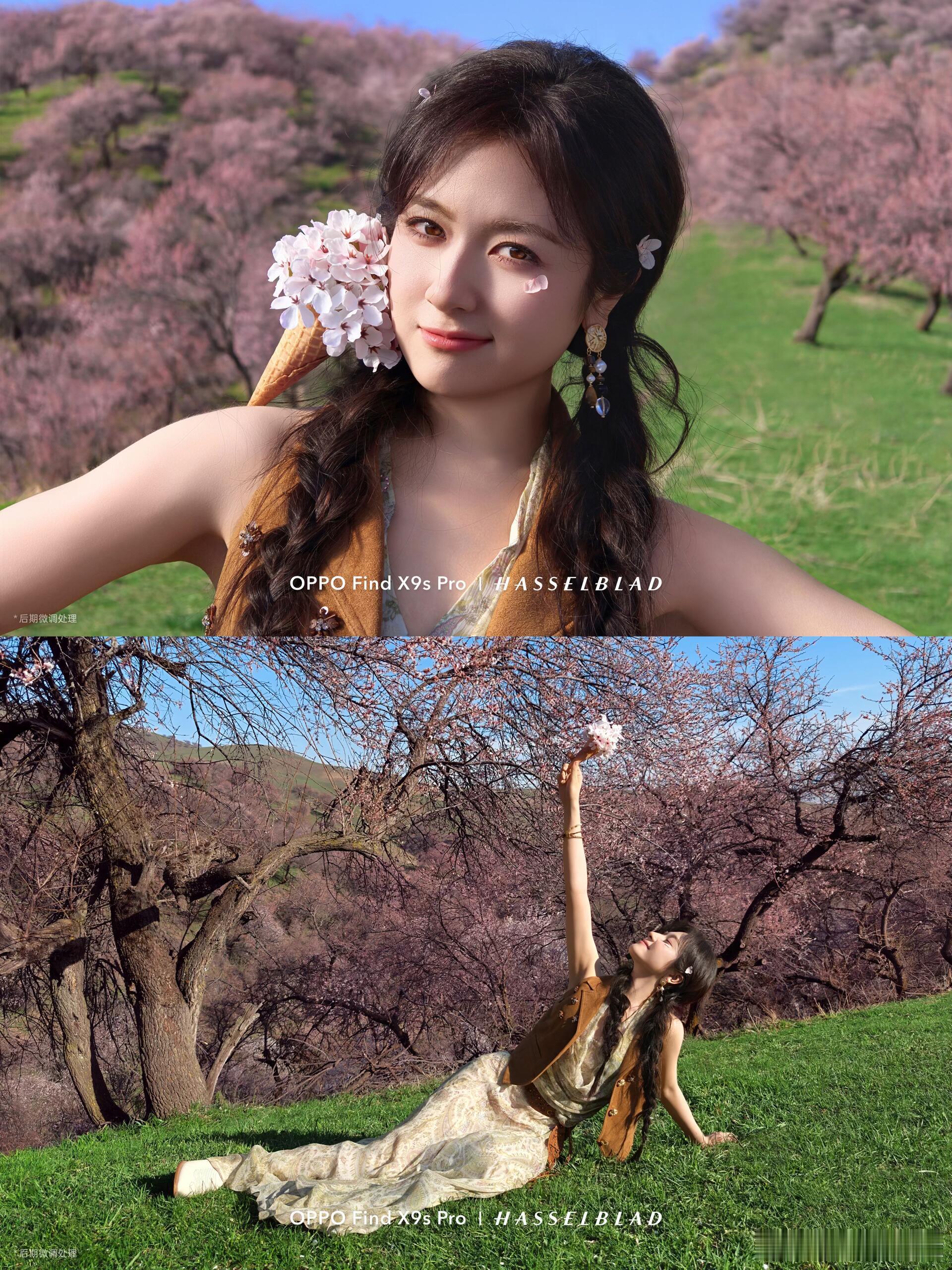 李兰迪杏花大片李兰迪春日杏花大片🌸，好美好漂亮李兰迪春日杏花大片