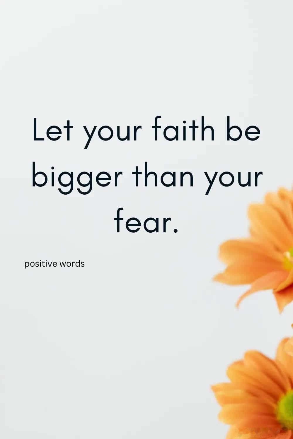 让信念超越恐惧！FW