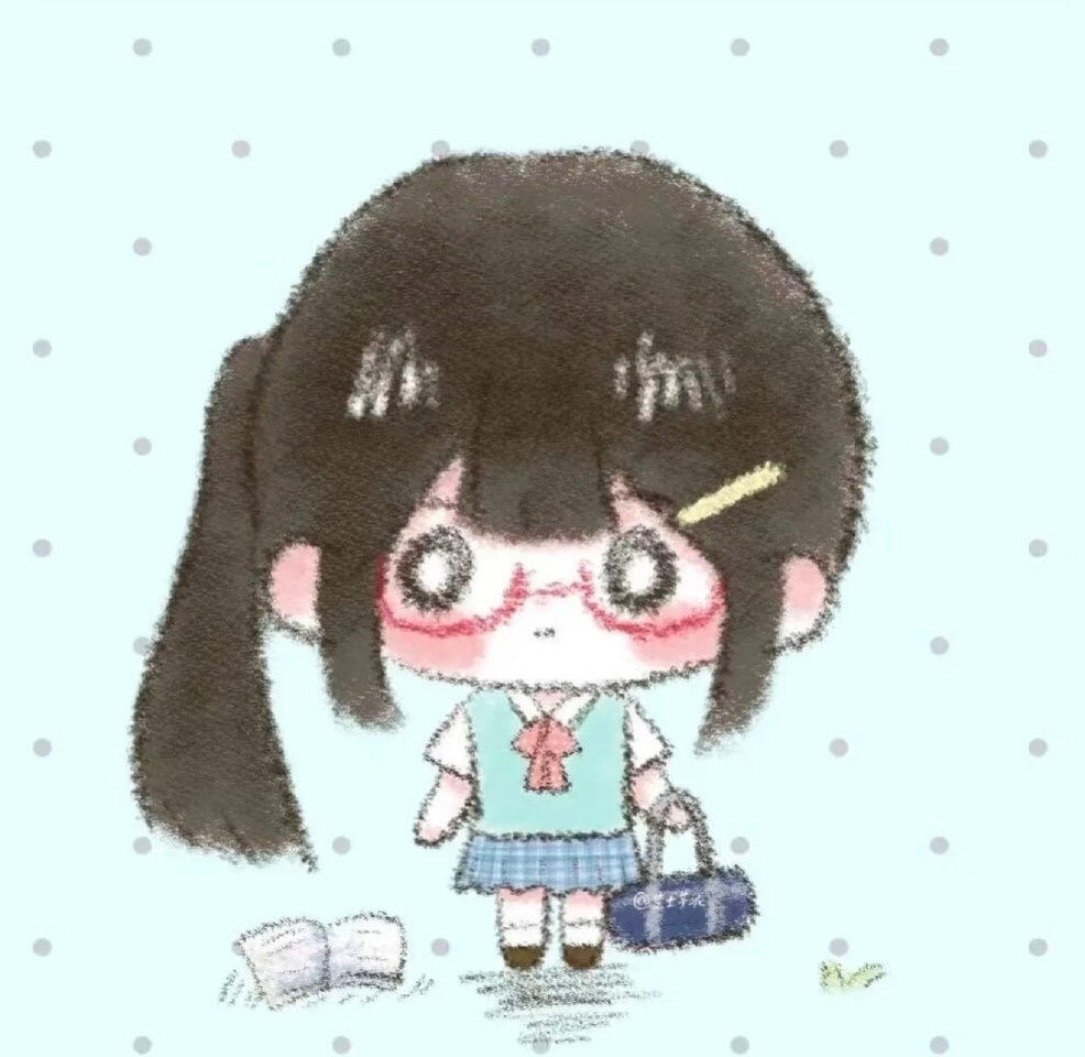 蓝色系淡淡萌感头像🩵 