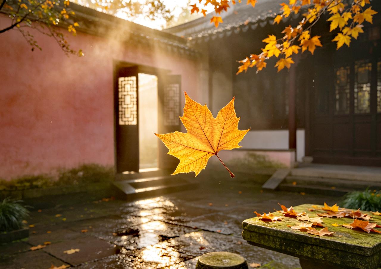 【原创作品】
   七绝·秋声
    文/张和平
萧萧忽起绕空庭，
自向疏枝说