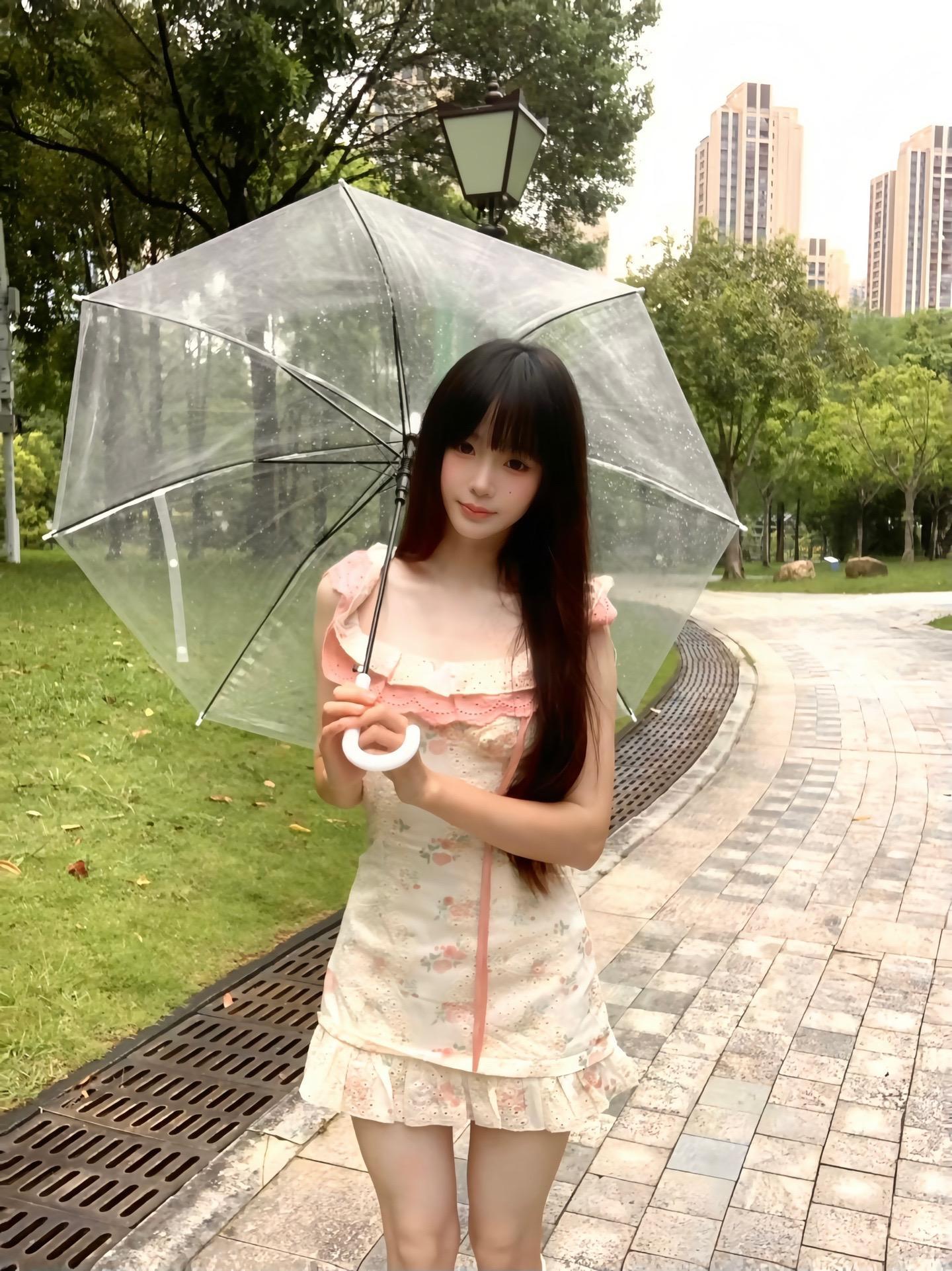 晴天适合见面 雨天适合思念