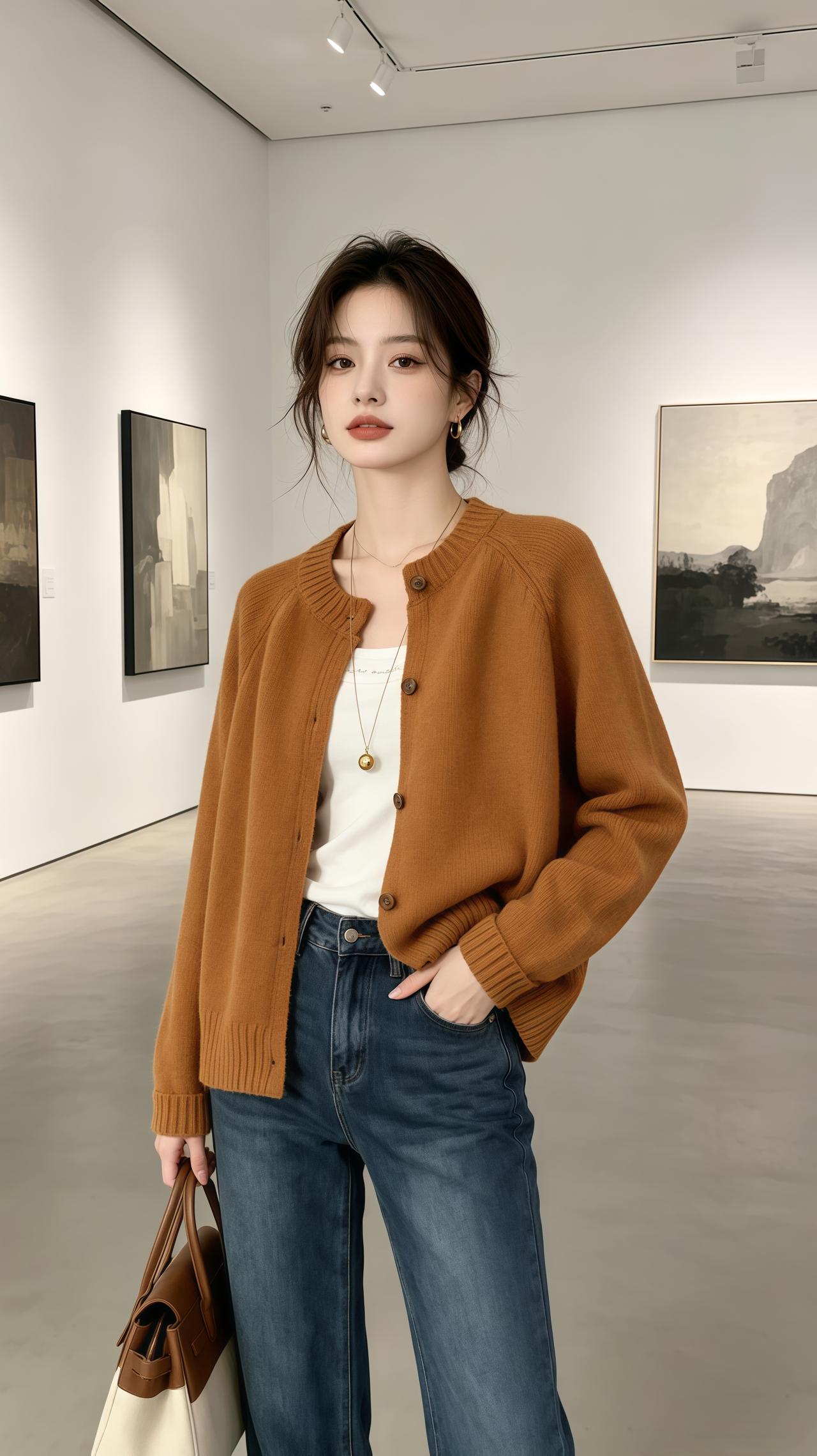 我的春日穿搭look 穿搭对我来说易如反掌 我的春日慵懒感look 穿搭 oot