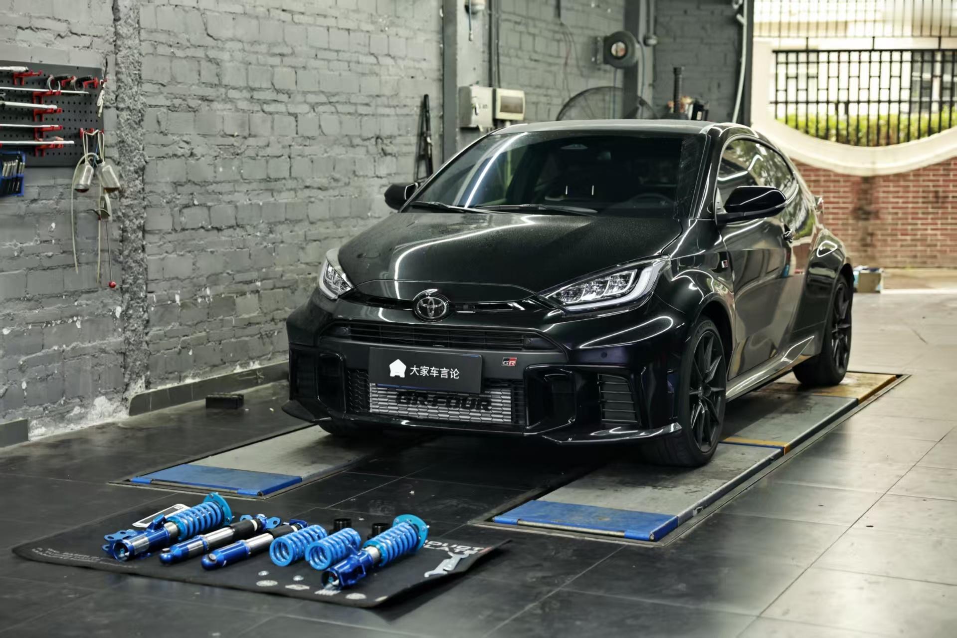 代过步，刷过圈，跑过山，把原装状态的避震器研究得差不多，这两天开始上改件了。先换