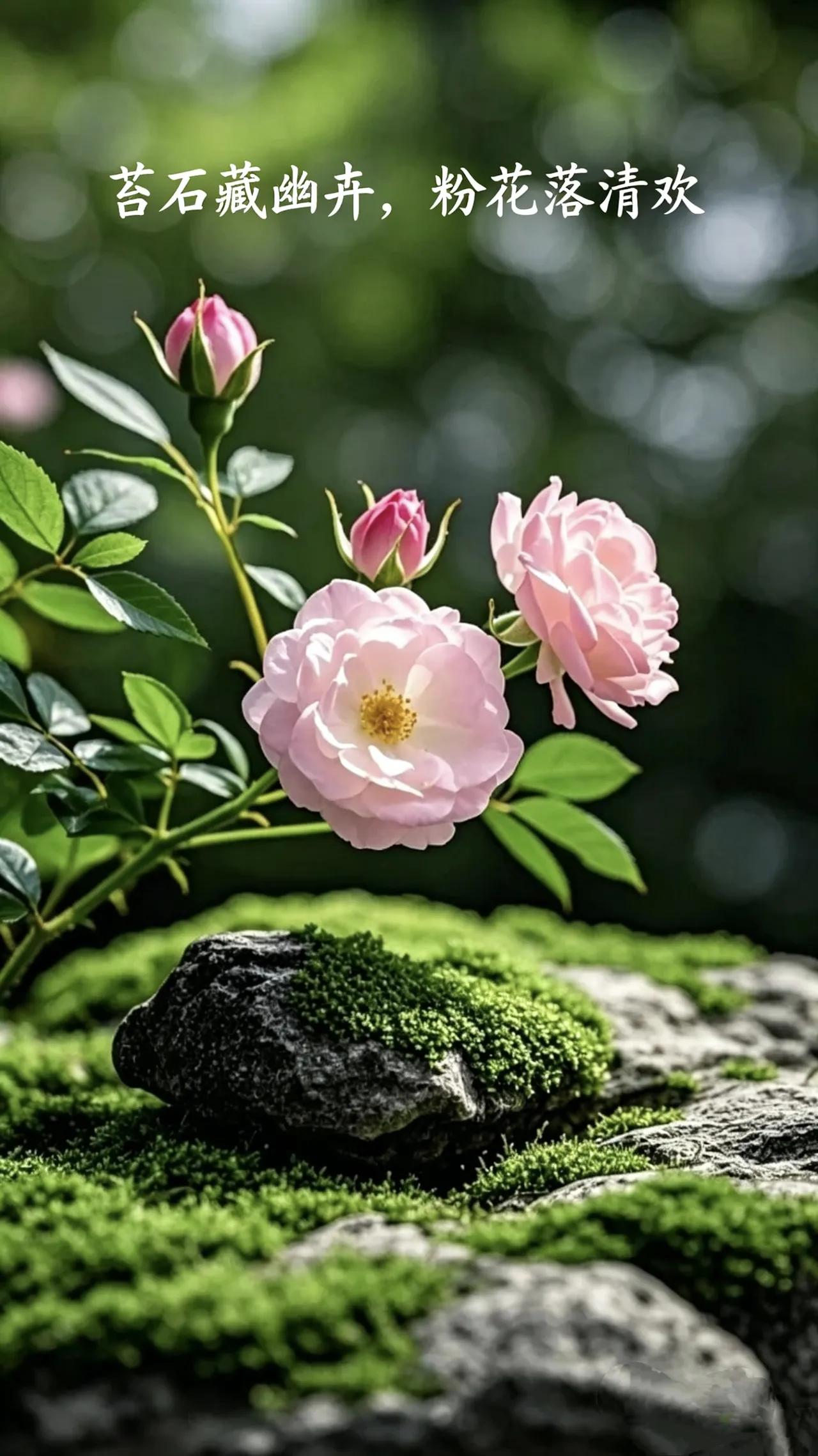 五律《共勉》

岁月同携手，
相伴度春秋。
世路千般远，
安康第一酬。
朝夕屏上