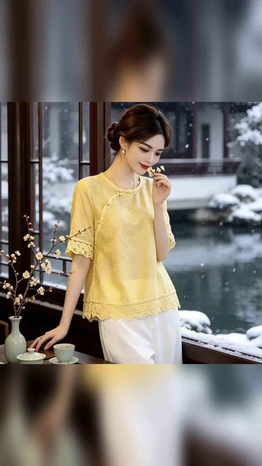 新中式女装怎么选？这几点帮你不踩坑 这款2026年夏季新款新中式国风女装，适合文