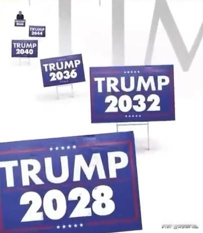 美国媒体也开始撺掇特朗普2028年再次竞选总统，“特朗普也应该能够再次参选总统，