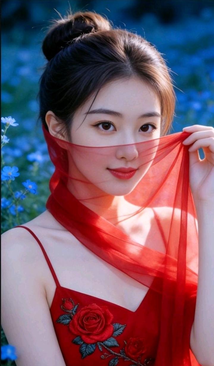 何人编织石榴裙
美丽艳装乱红尘
谁又撒下名利网
………？

上联：人生各一面；
