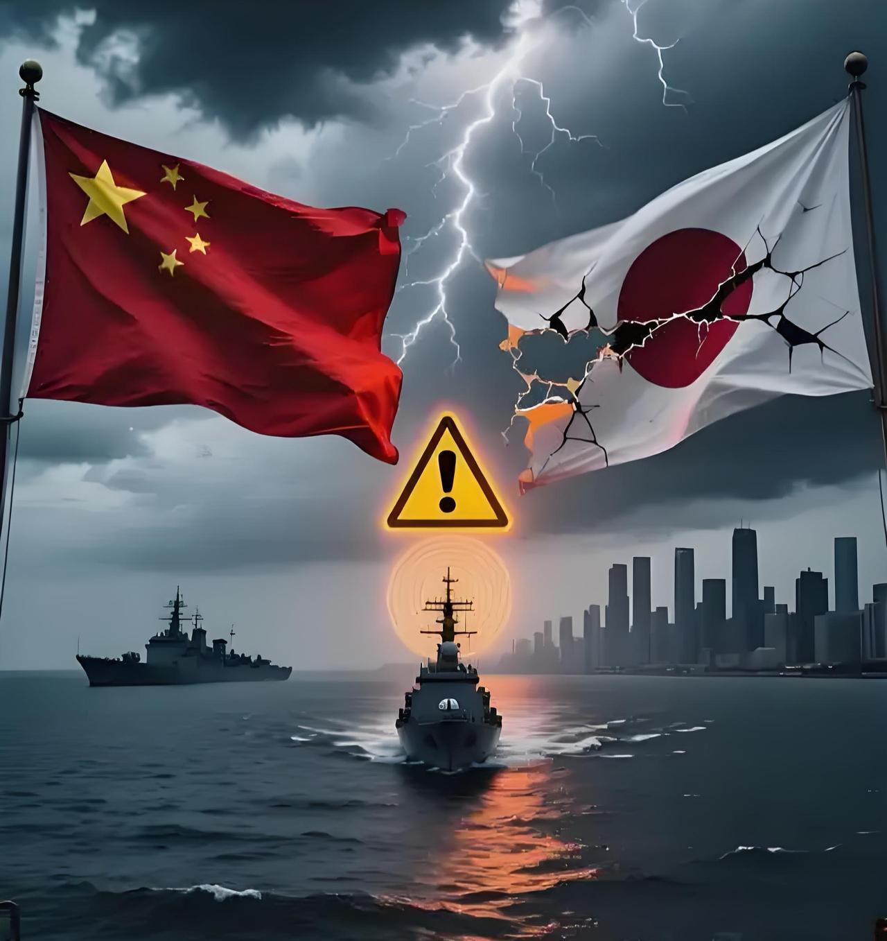 当下，中日冲突风险飙升。和平相处是中国的底线，但如果日本执意挑衅、引燃战火，中国