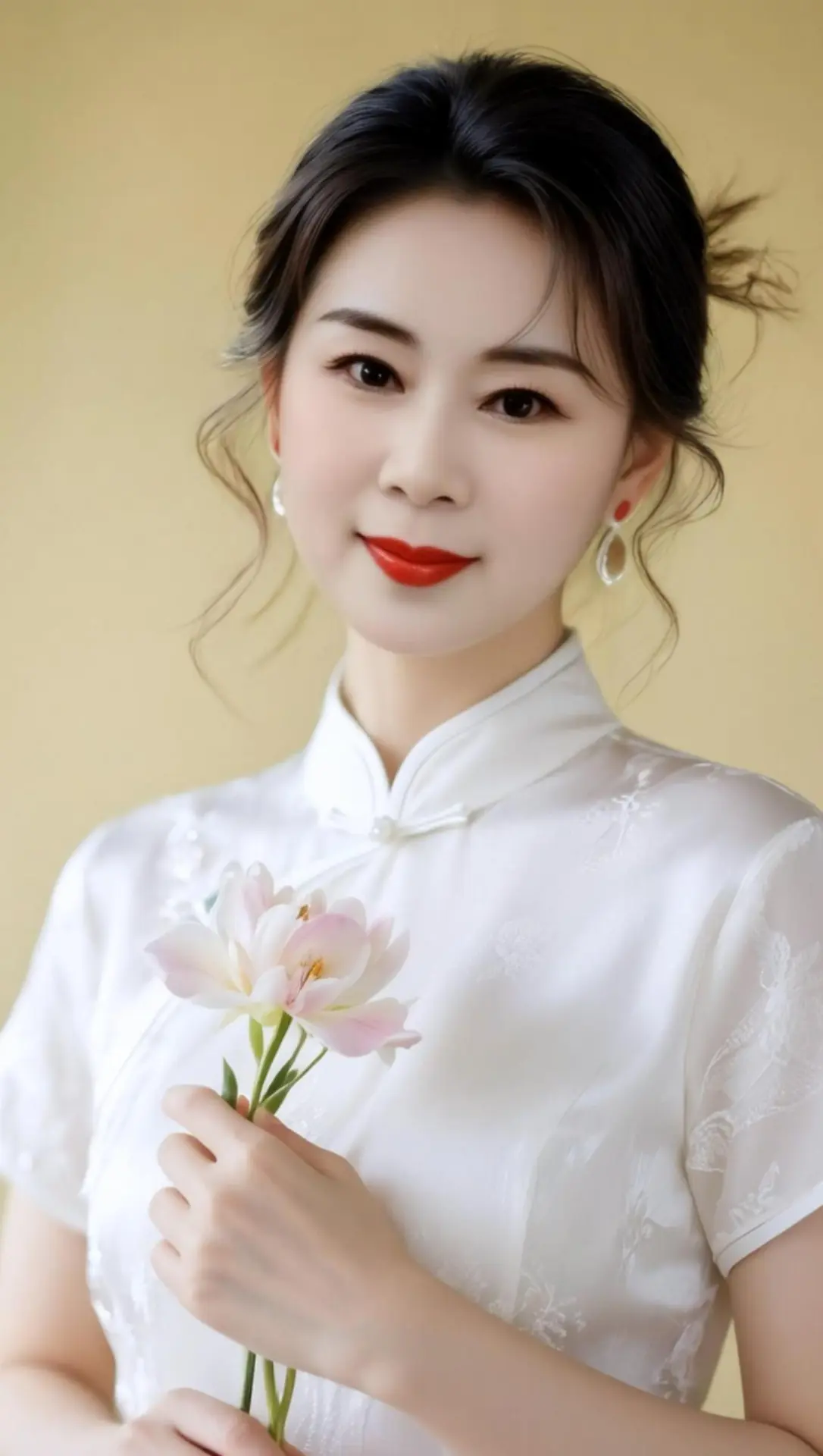 AI柔光旗袍照 ai创作