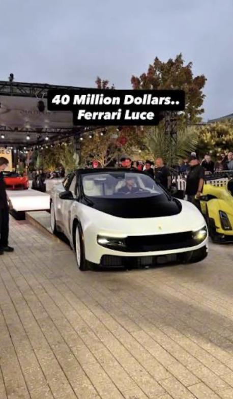 首辆法拉利Luce拍出了4000万美元的高价
法拉利首款电动车Luce虽然饱受争