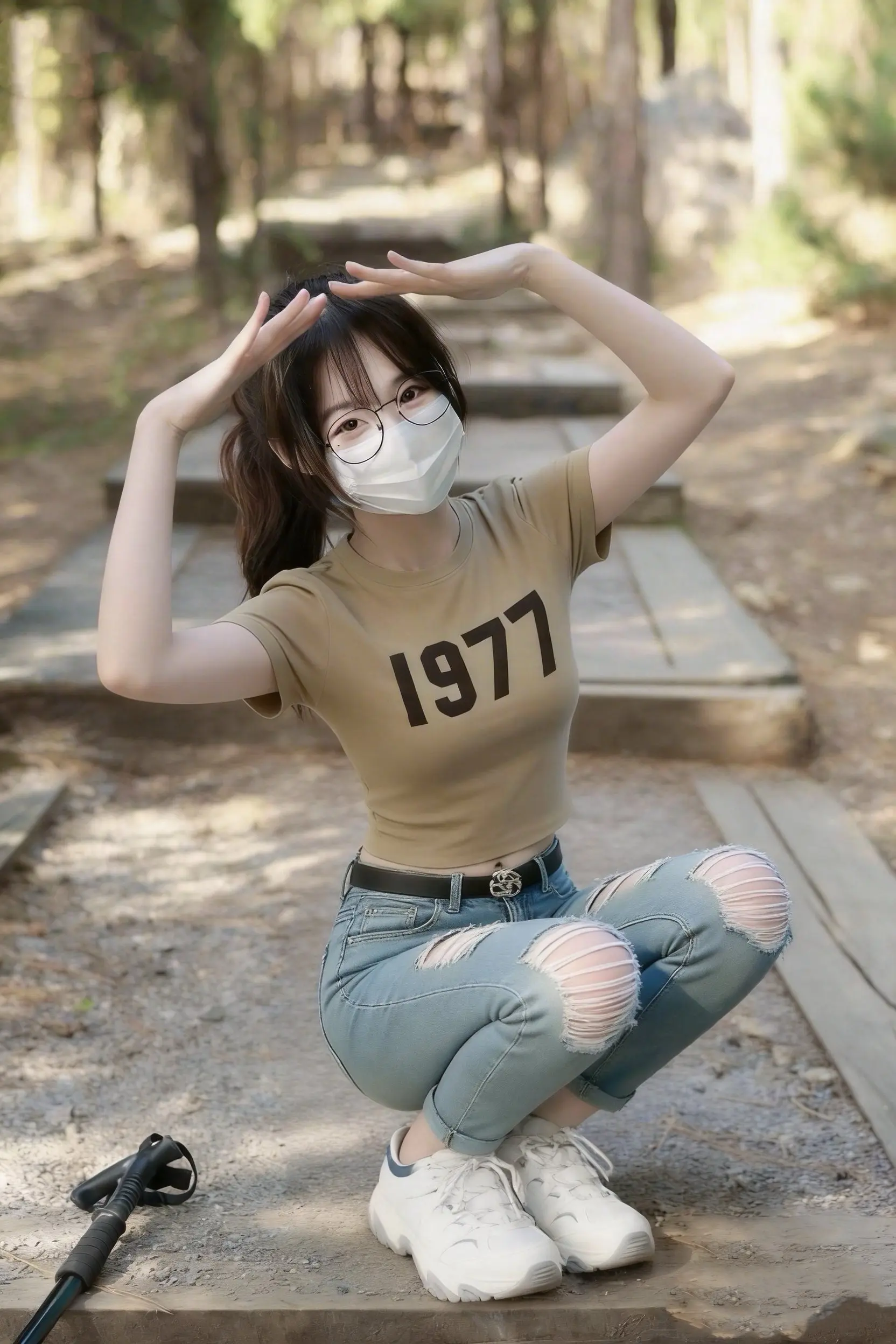 休闲户外风。      周末爬山也能穿得又飒又舒服！随性又减龄，徒步透...