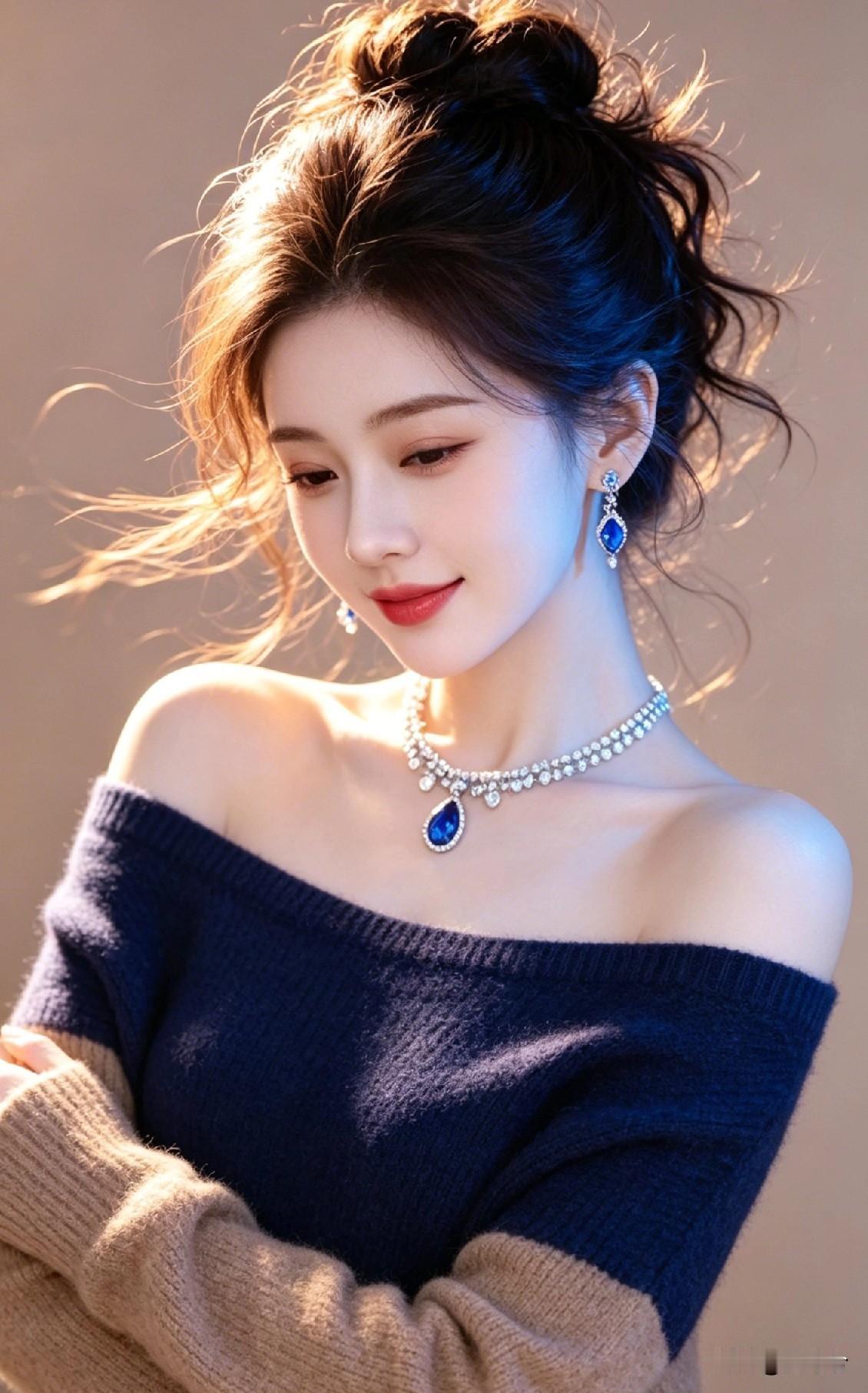 一个体面的中年女人，
熬过柴米油盐的烟熏火燎，
心底依旧保留善良，不忘爱美。
 