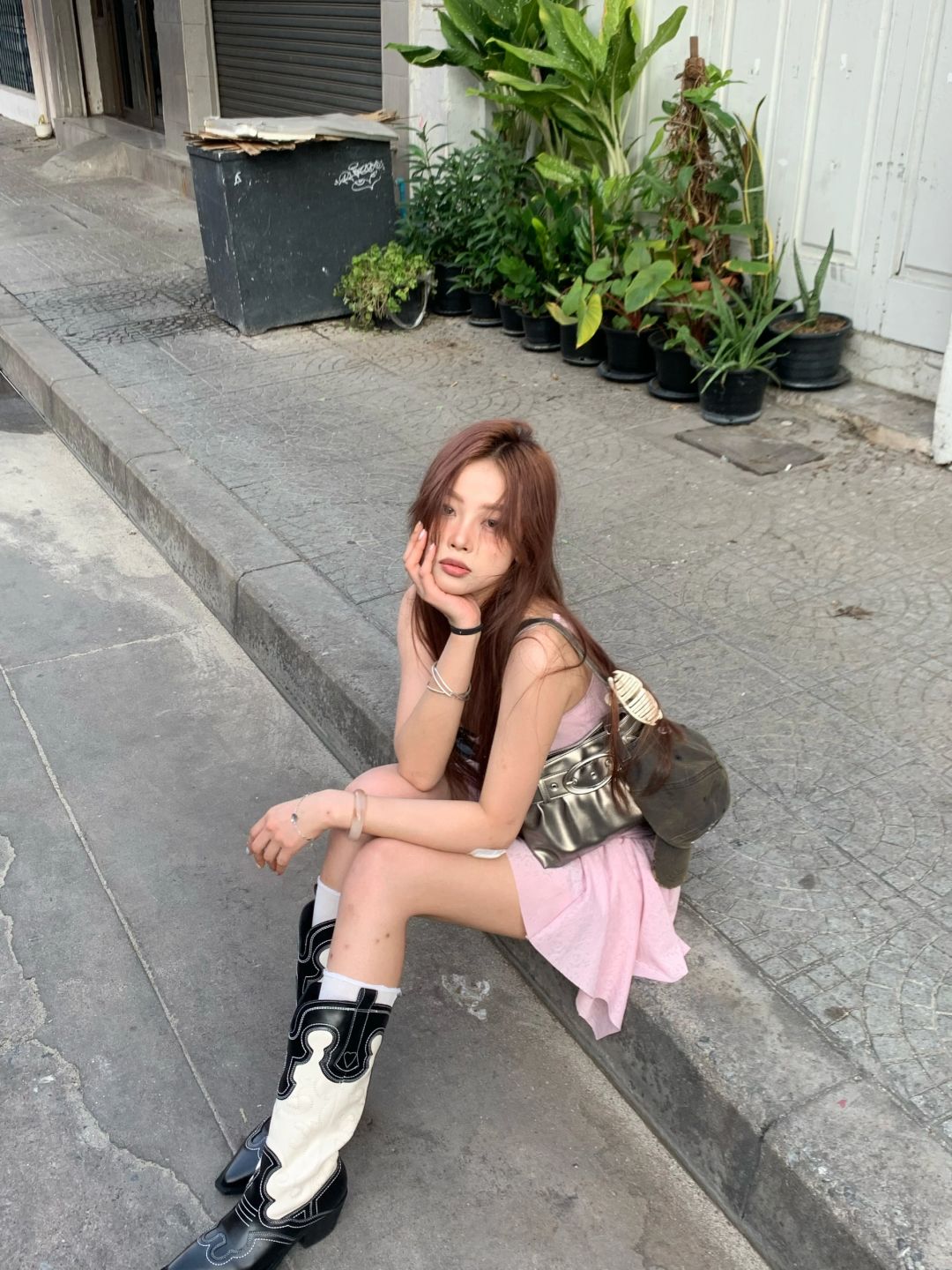 来交作业啦🎀你们问的粉色套装！