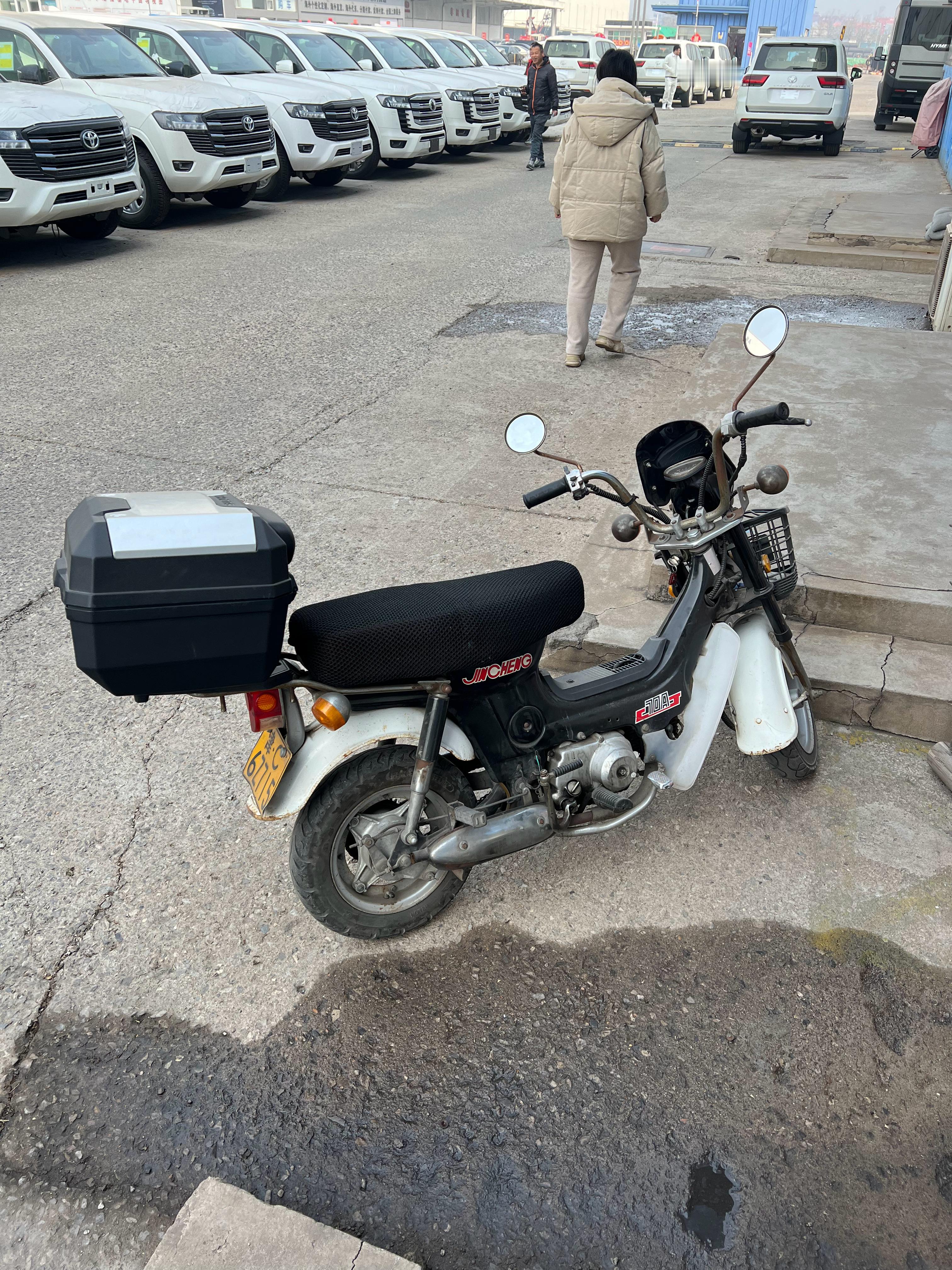 这个小摩托，太好玩了🛵 跟七龙珠里面那个似的 天津·中国天津自由贸易试验区