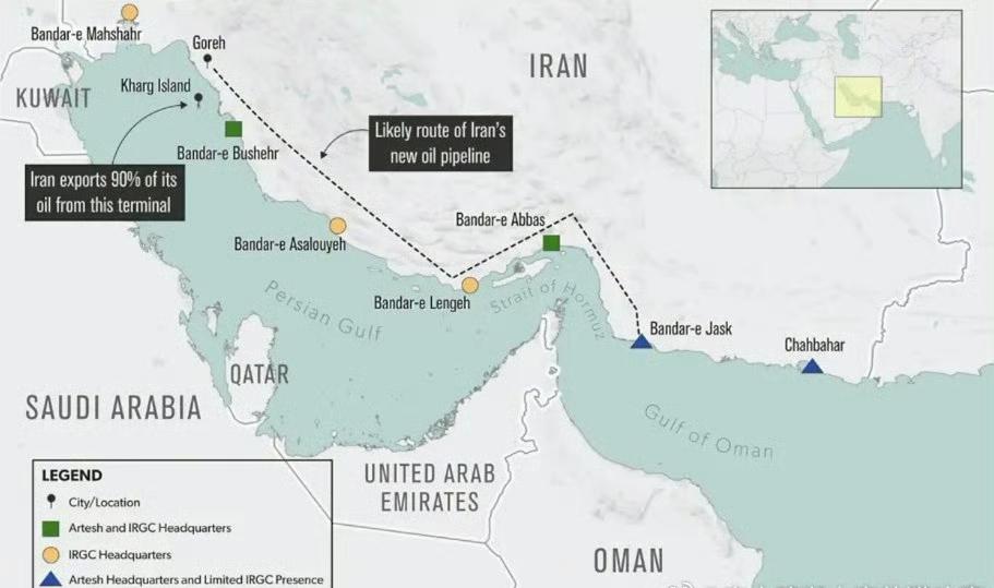 《华尔街日报》报道称，在美国对哈格岛发动袭击并发出进一步威胁后，伊朗已开始将石油
