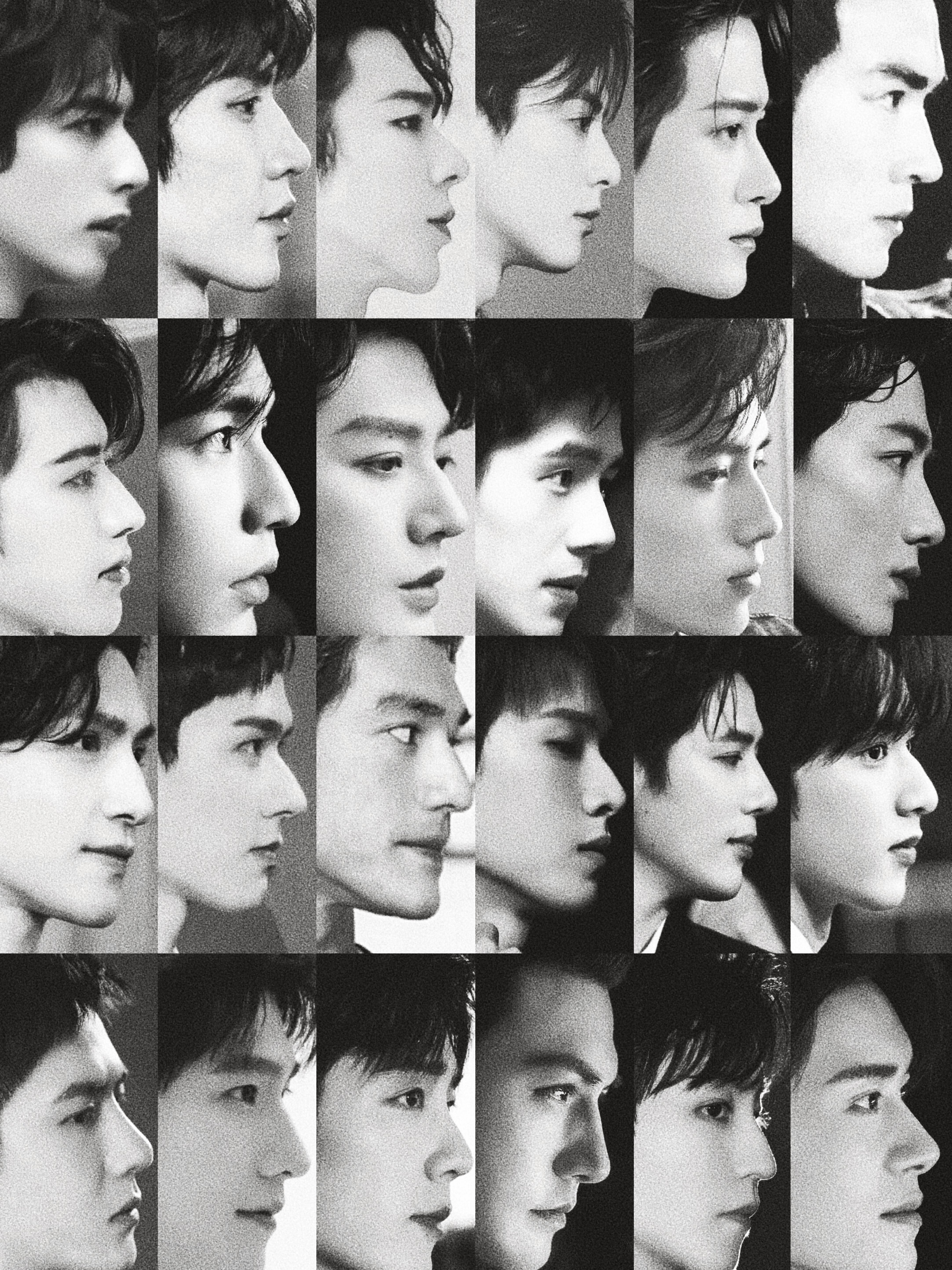 男明星很普通人也是真的有璧的...侧脸没一个拉胯的 