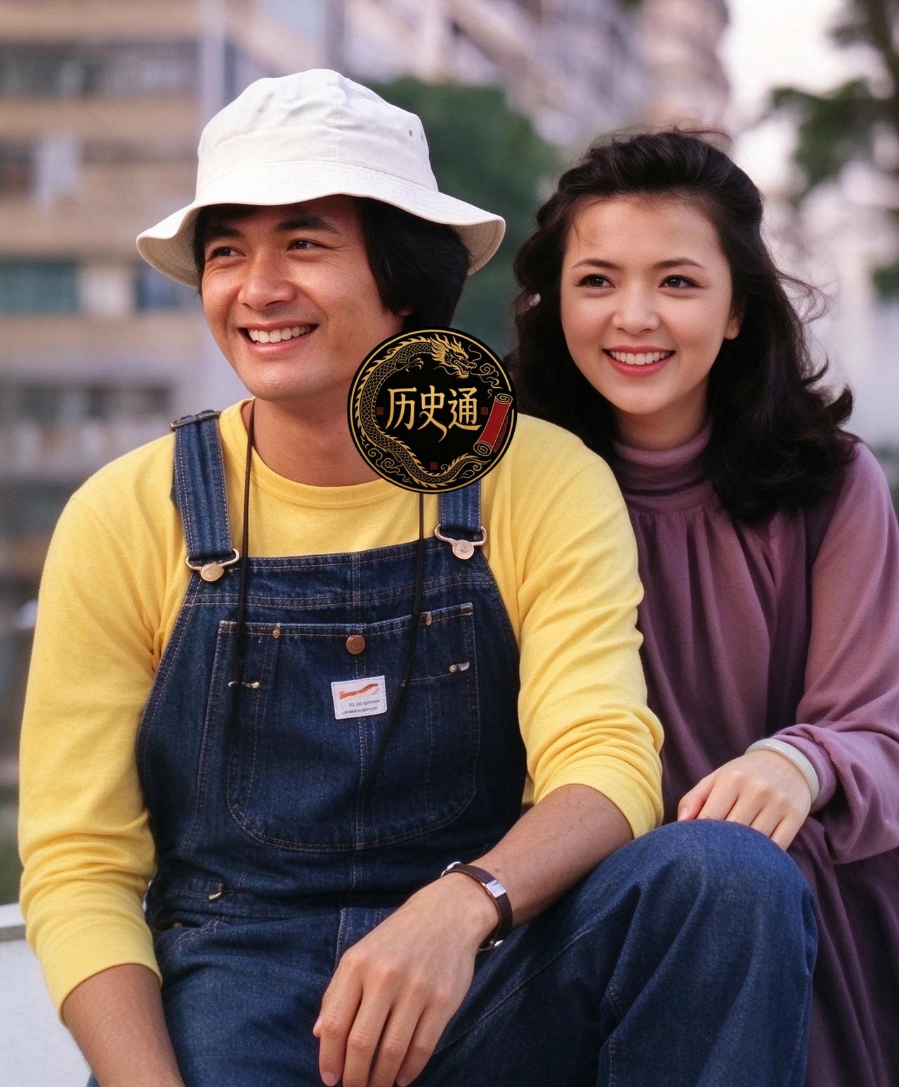 一九七八年，二十二岁的周润发，二十岁的陈玉莲，肩挨着肩，笑得毫无防备。那时，发哥