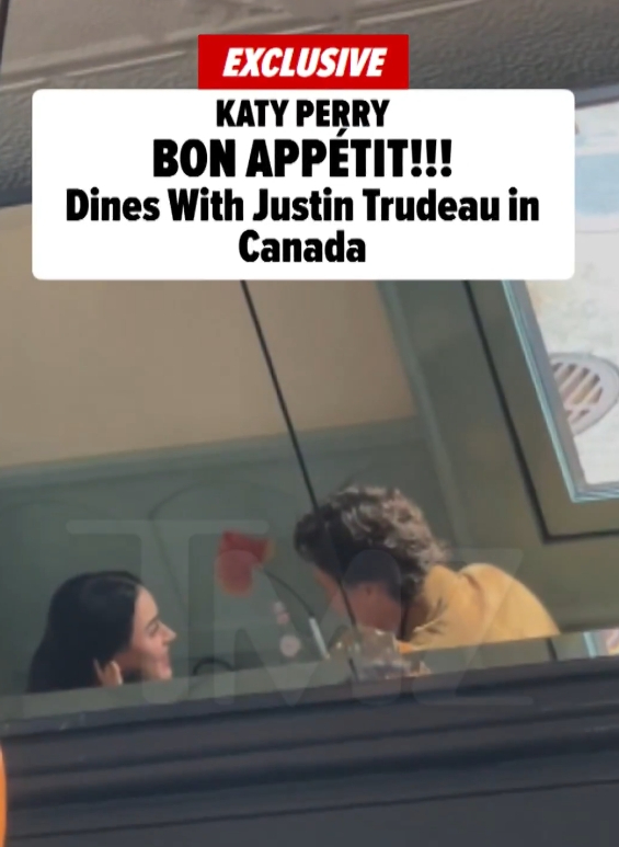 最近，水果姐Katy Perry与加拿大前总理Justin Trudeau共进晚