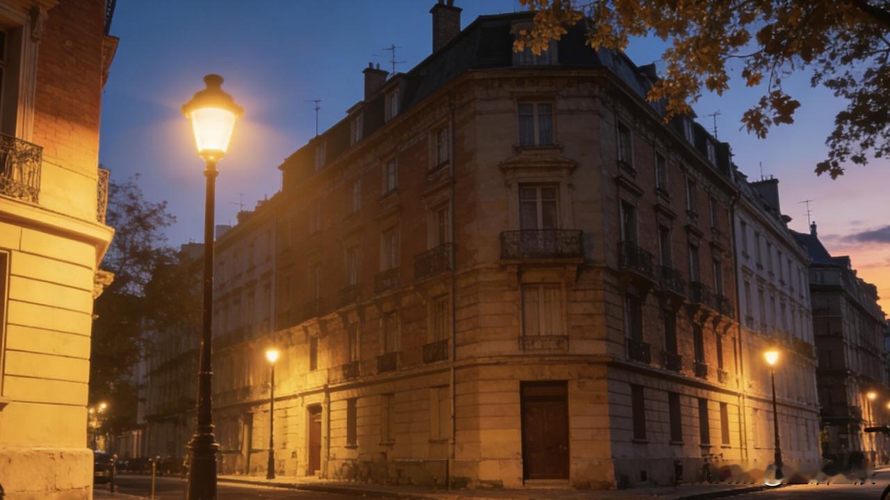 街灯初亮映流年，露月馈赠与人生

街灯初亮，暖黄光晕漫过街角，温柔了暮色。

抬