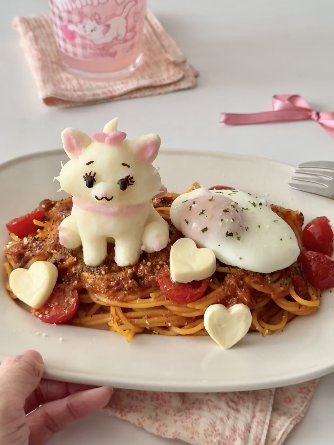 🎀玛丽猫番茄肉酱意面
