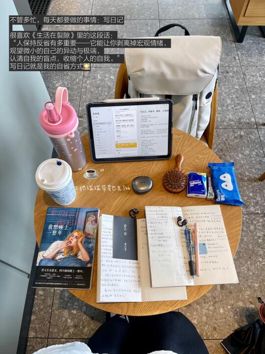 阅读、输出、规律生活、别低估保持自省的力量！