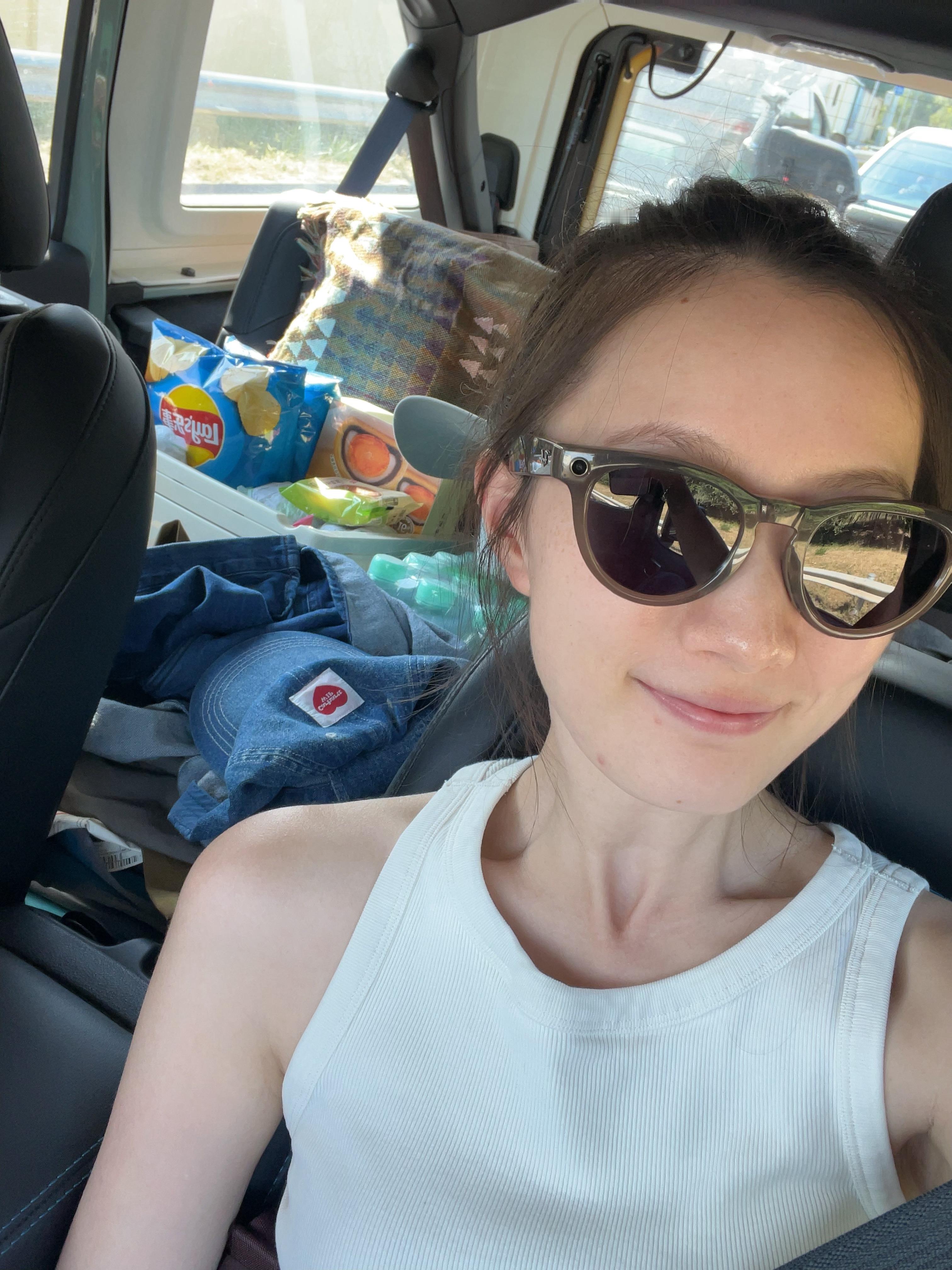 后舱装的满满当当假期开始出发去呼伦贝尔啦马er上出发  ​​​