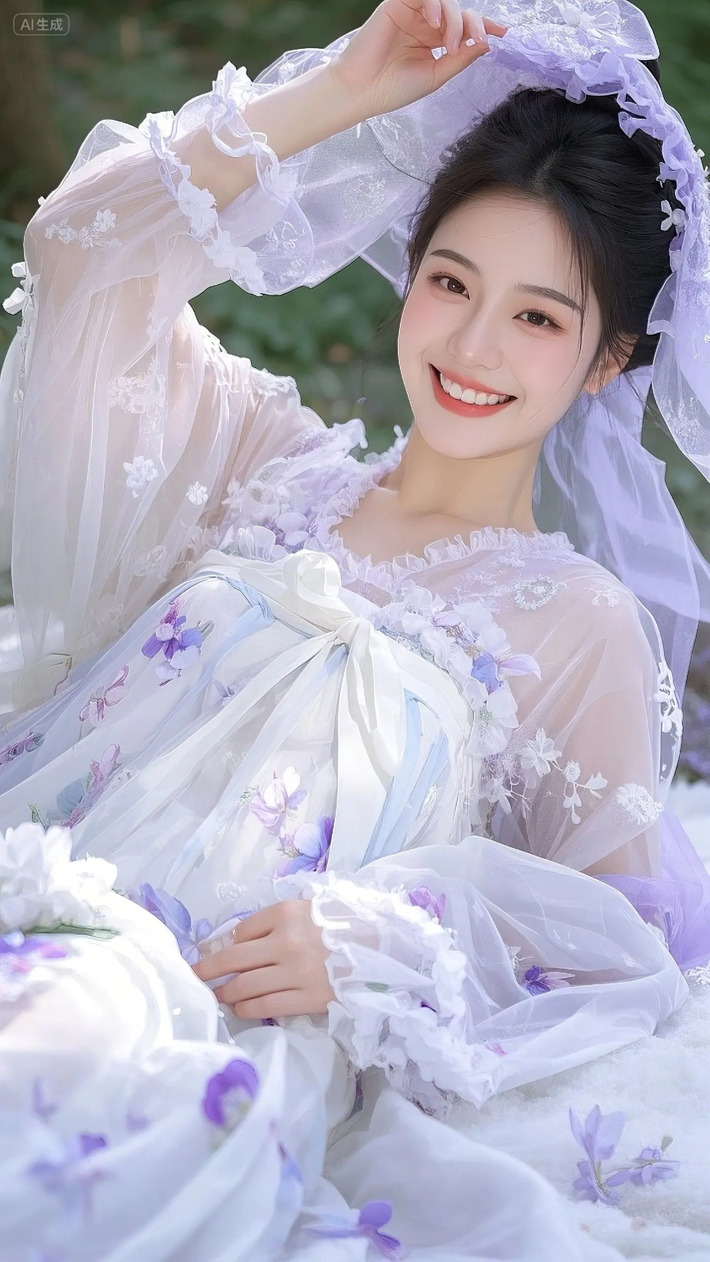 汉服小仙女 女神 甜美风 这也太好看了 文艺小清新