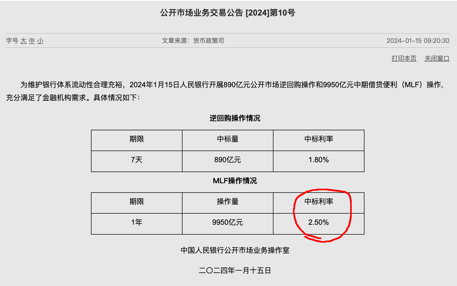 哦豁，MLF维持不变，降息预期落空[哈哈][哈哈] ​​​