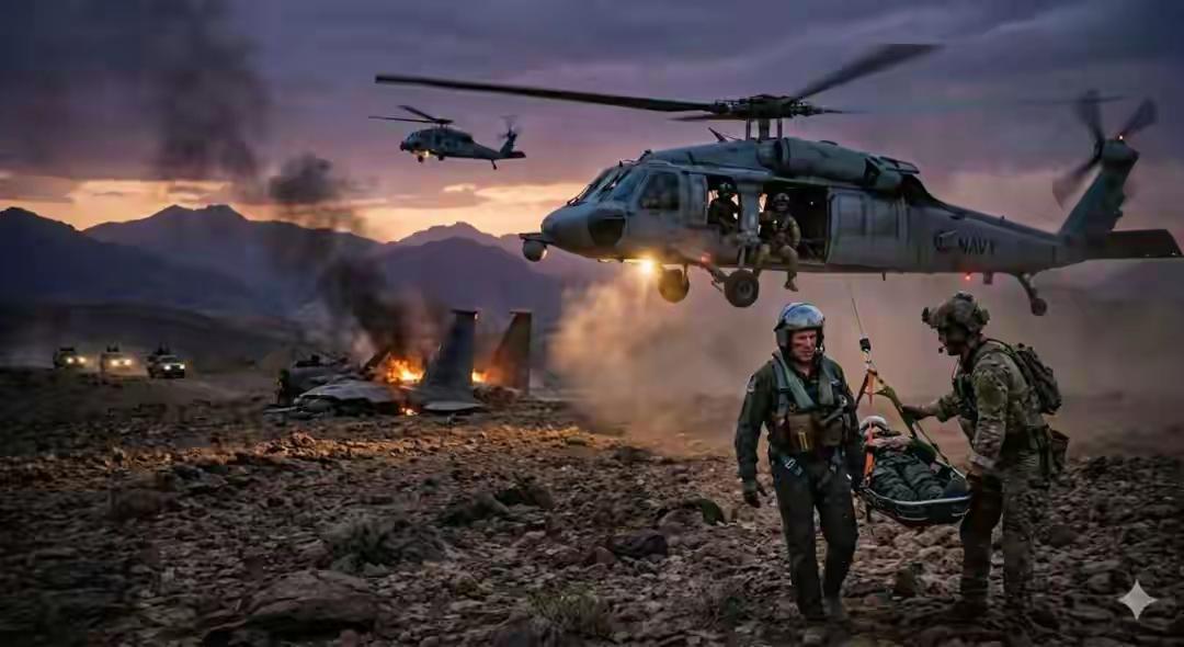 这也太奇葩了，本土没搜到，让美国搜到救走，只得反思一下！