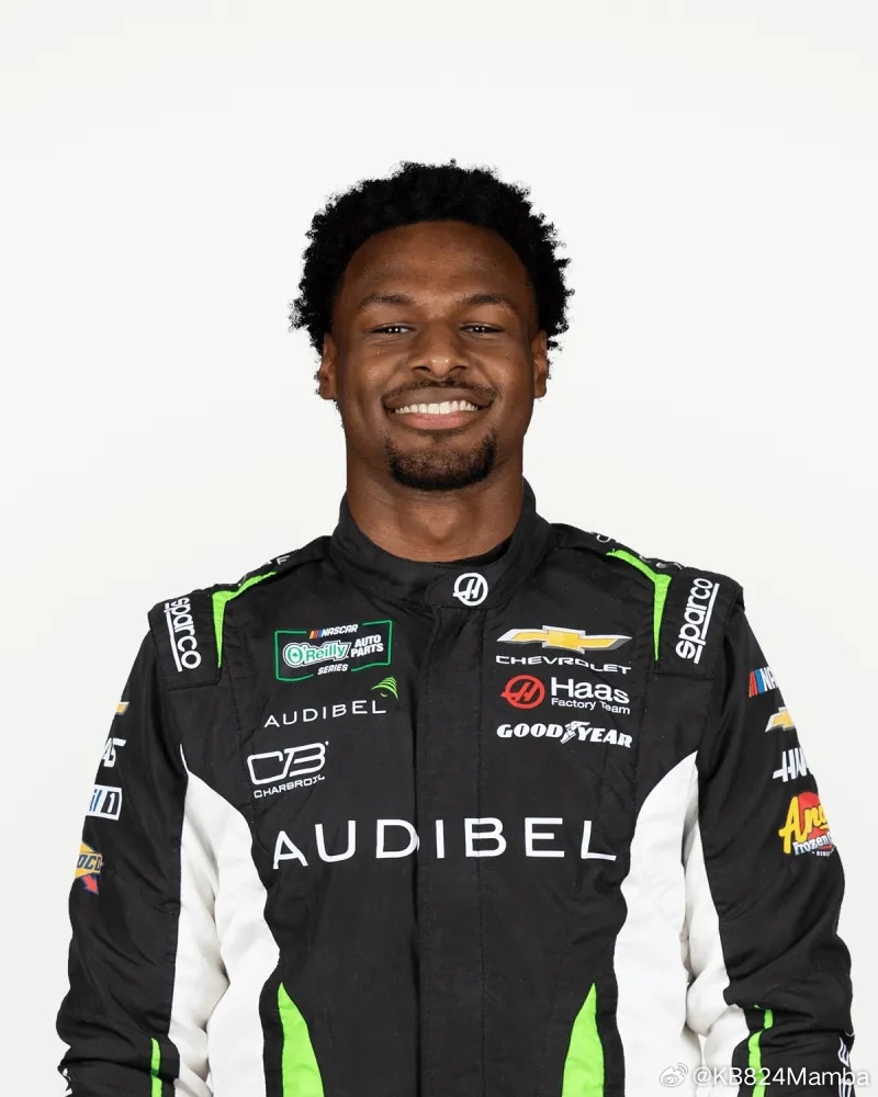 【不止篮球！NASCAR 哈斯车队社媒喊话，邀请詹姆斯父子入局赛车赛场】NBA 