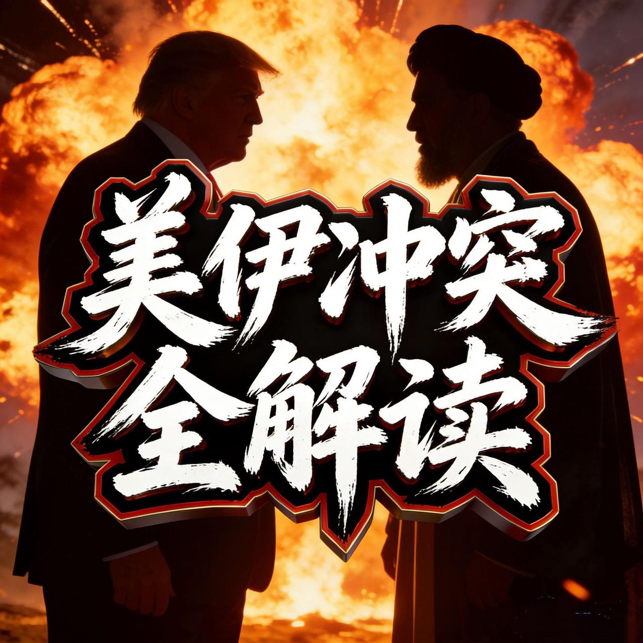 关于美伊冲突是否会升级为全面战争的问题，这是一个高度复杂且具有高度不确定性的国际