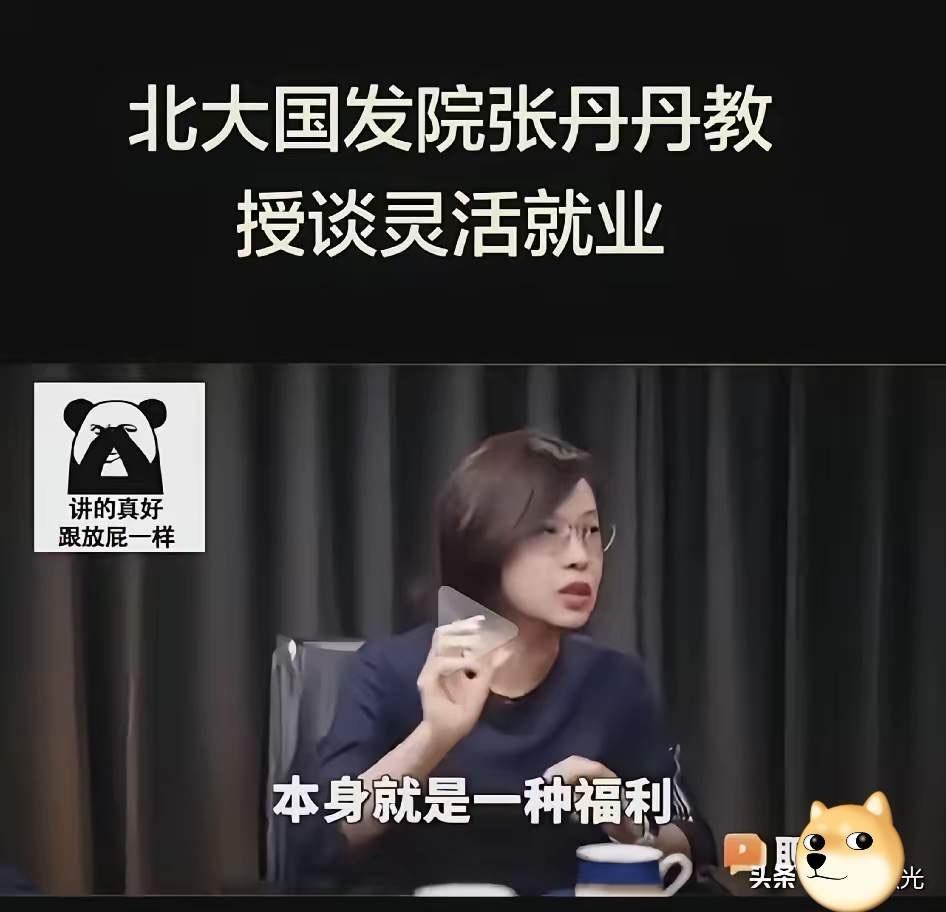 张丹丹说灵活就业是福利？
想起澎湃新闻某篇文章，文章标题大概是叫做：羞R如何成为