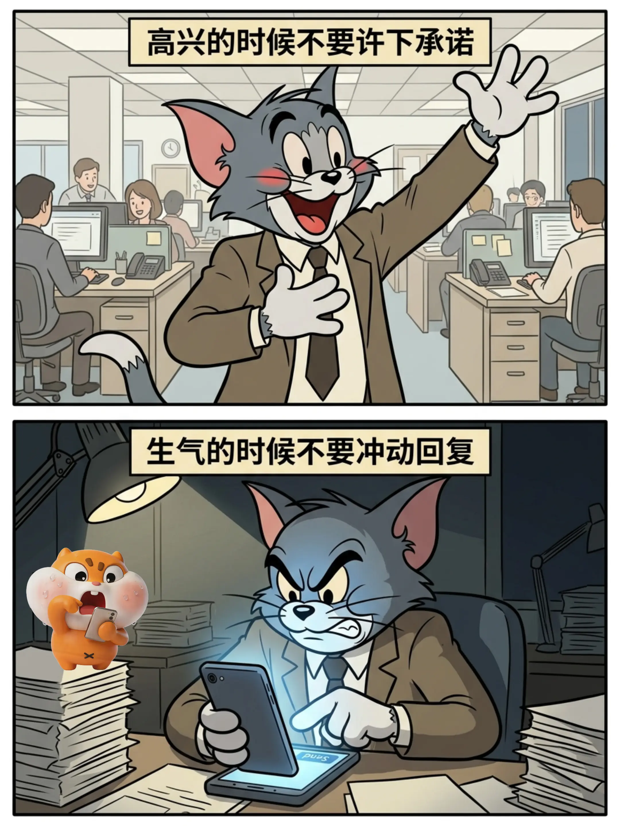 在情绪冲到头顶的那一刻，记得先停一停、缓一缓，别让一时的冲动，替你做了...